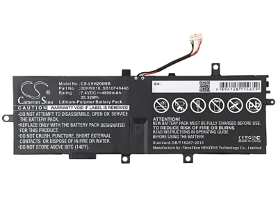 Аккумулятор Lenovo, ThinkPad Helix 2, ThinkPad Helix(20CG004JCD), ThinkPad Helix(20CGA00XCD), 4800 мАч, CS фото 3