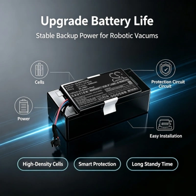 Аккумулятор Yeedi | Ecovacs, S16 Plus, T50 MAX OMNI, T50 MAX PRO OMNI, 6400 мАч, CS фото 4
