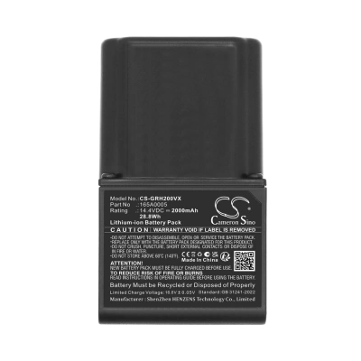 Аккумулятор Gtech, Hylite, Hylite 2, MM001, 2000 мАч, CS фото 5