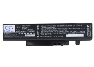 Аккумулятор Lenovo, IdeaPad Y460, IdeaPad Y560, IdeaPad Y460A-ITH, 4400 мАч, CS фото 1