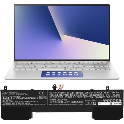 Аккумулятор Asus, ZenBook 15 UX534FTC-BPC1517U, ZenBook 15 UX534FT-A7601T, ZenBook 15 UX534FTC-A9076T, 4500 мАч, CS фото 3
