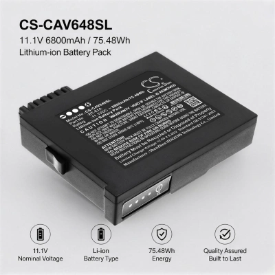 Аккумулятор CETC, AV6481, 6800 мАч, CS фото 5
