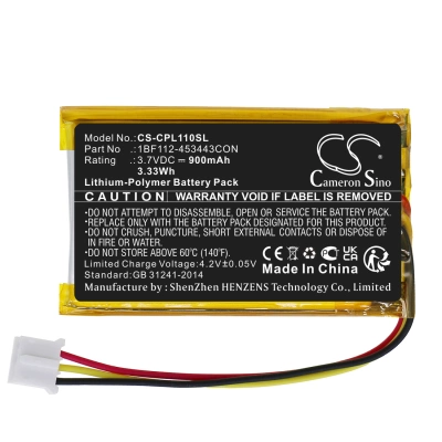 Аккумулятор CalAmp, LMU-1100, LMU-1200, LMU-2600, 900 мАч, CS фото 5