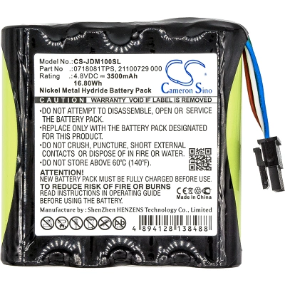 Аккумулятор Viavi, JDSU Smartclass E1 2M, VDSL ADSL TPS, 3500 мАч, CS фото 2