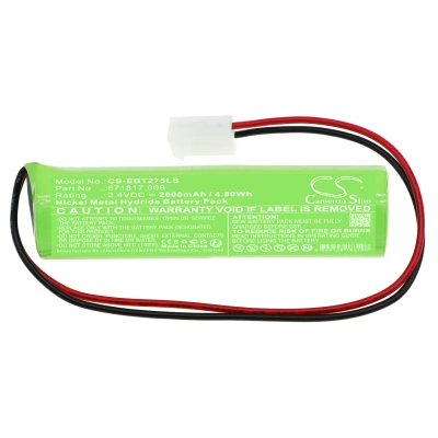 Аккумулятор EluBat, swiss 275 602, KRMT 23/43, D-SC1800BTx2-MOLEX/5239, 2000 мАч, CS фото 2