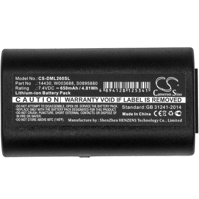 Аккумулятор DYMO 260P, 280, LabelManager 260, 280, 650 mAh, CS фото 2