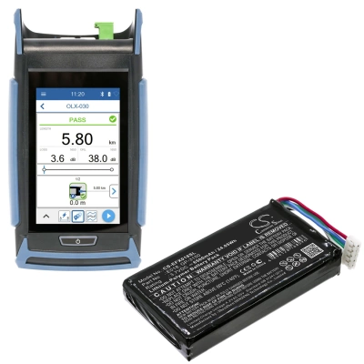Аккумулятор EXFO, OX1, OX1 Optical Fiber Multimeter, OX1 Optical Explorer, 6500 мАч, CS фото 3