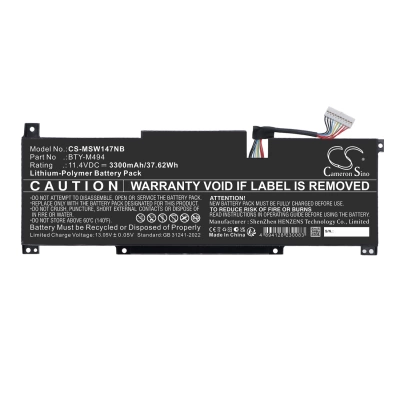 Аккумулятор MSI, Modern 14 C7M-044XES, Modern 14 C7M-046NL, Modern 14 C7M-047BE, 3300 мАч, CS фото 8