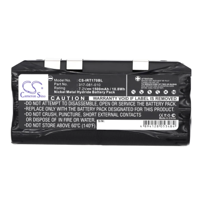 Аккумулятор сканера Intermec DT1700, RT1700, RT1710, T1700, 1500 mAh, CS фото 2