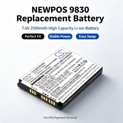 Аккумулятор NEWPOS, 9830, NEW9830, 2500 мАч, CS фото 5
