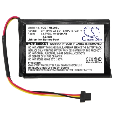Аккумулятор TomTom, Start XL, 4ET0.002.07, 900 мАч, CS фото 3