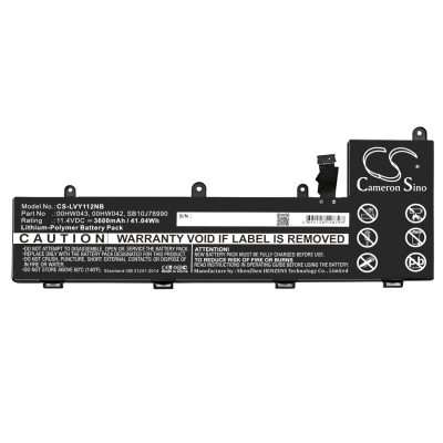 Аккумулятор Lenovo, ThinkPad Yoga 11e Chromebook, Yoga 11e 20GC, Yoga 11e 20GE, 3600 мАч, CS фото 4