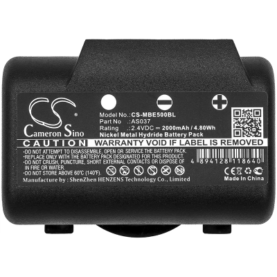 Аккумулятор IMET, BE5000, I060-AS037, M550S, 2000 мАч, CS фото 2