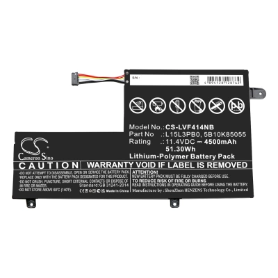 Аккумулятор Lenovo, Flex 4 1470, Flex 4 1480, 80SA0002US, 4500 мАч, CS фото 2