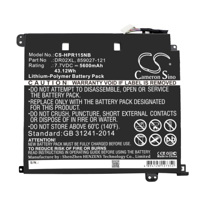Аккумулятор HP, Chromebook 11 G5, Chromebook 11-V, Chromebook 11-V011DX, 5600 мАч, CS фото 4