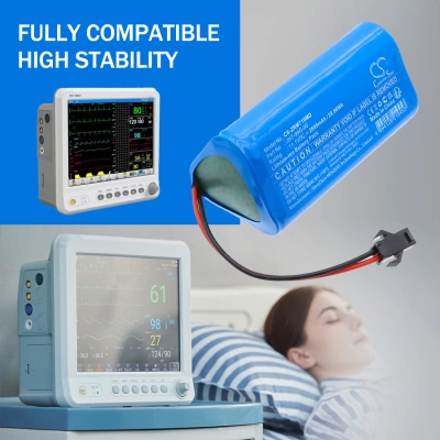 Аккумулятор Zoncare, PM-7000C, PM-7000M, 2600 мАч, CS фото 5