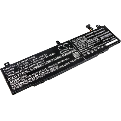 Аккумулятор Dell, Alienware 13 R3, ALW13C, ALW13CR-2838, 4900 мАч, CS фото 1