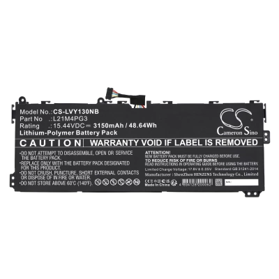 Аккумулятор Lenovo, Yoga 13W, 3150 мАч, CS фото 3