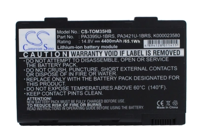 Аккумулятор Toshiba, Satellite M30X, Satellite M30X-104, Satellite M30X-105, 4400 мАч, CS фото 1