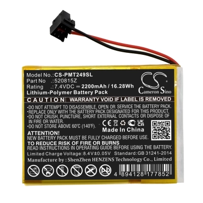 Аккумулятор Pentair, IntelliTouch, MobileTouch II, 4249A, 2200 мАч, CS фото 2