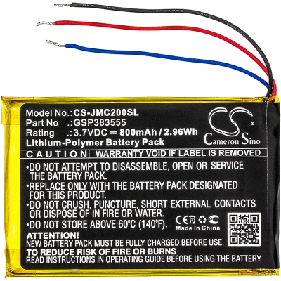 Аккумулятор JBL Clip 2, Clip 2 AN, CLIP2BLKAM, CS056US, P04405201, 800mAh, CS фото 1