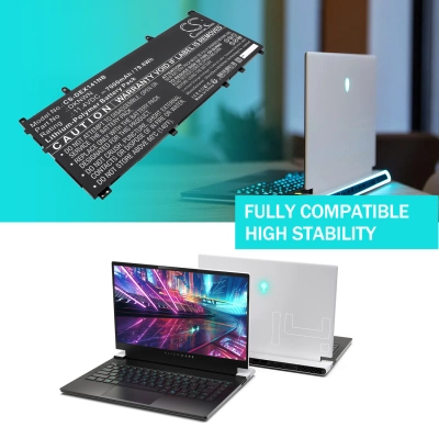 Аккумулятор Dell, Alienware X14 R1, Alienware X14 R2, 7000 мАч, CS фото 2