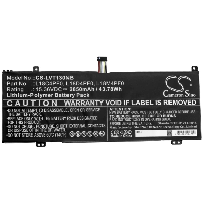 Аккумулятор Lenovo, Thinkbook Plus-20TG006XAU, ThinkBook 14s-IML-20RS0027AU, ThinkBook 13s-20R9005HPH, 2850 мАч, CS фото 5