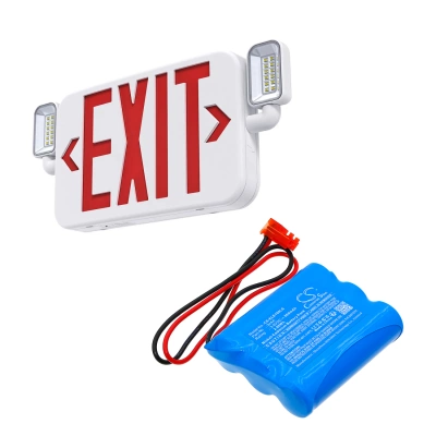 Аккумулятор Elxteu, Best Lighting Emergency Exit Sign, 800 мАч, CS фото 6