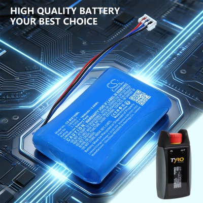 Аккумулятор Tyro, Indus 1S Wireless E-stop, 1800 мАч, CS фото 5
