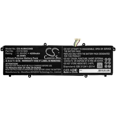 Аккумулятор Asus, VivoBook S14 S433FA-EB095T, VivoBook 14 S433FL-EB107T, VivoBook S14 S433FA-EB173T, 4250 мАч, CS фото 2