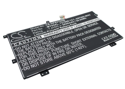 Аккумулятор HP, Slatebook x2, Slatebook x2 10-H010NR, TPN-Q127, 2830 мАч, CS фото 5