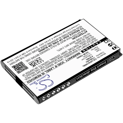Аккумулятор UniData | Incom, ICW-1000G, WPU-7800, 1100 мАч, CS фото 2