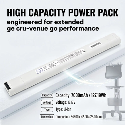 Аккумулятор GE, CRU-Venue Go, ultrasonic Venue Go, 7000 мАч, CS фото 2