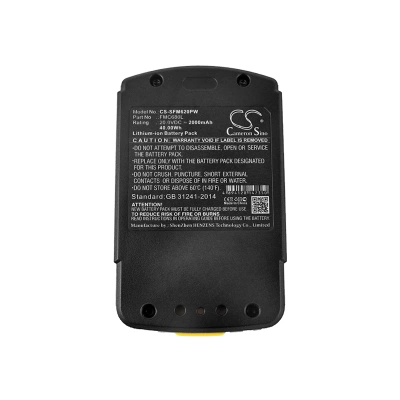 Аккумулятор Stanley, FMC620, 2000 мАч, CS фото 3