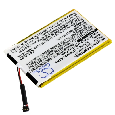 Аккумулятор Garmin, Dezl 560, Dezl 560LMT, Dezl 560LT, 1250 мАч, CS фото 3