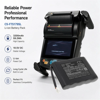 Аккумулятор Fitel, S179, S179a, S179a Fusion splicer Welding Splicer, 3200 мАч, CS фото 4