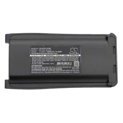 Аккумулятор Hytera HYT TC 800M, TC-700, TC-700U, TC-700V, TC-710, TC-720, TC-780, TC-780M, TC-780U, TC-780V / Relm RPU7500, RPV7500, 2000 mAh, CS фото 2