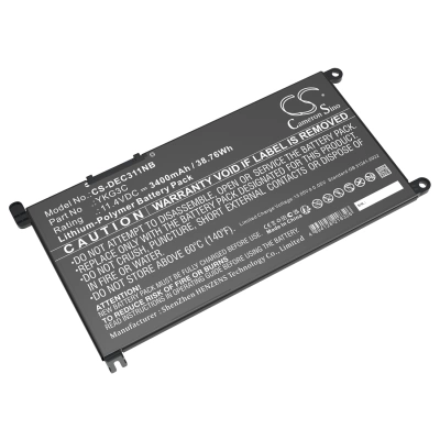 Аккумулятор Dell, Chromebook 3110, Chromebook 3110 2-in-1, 3400 мАч, CS фото 1