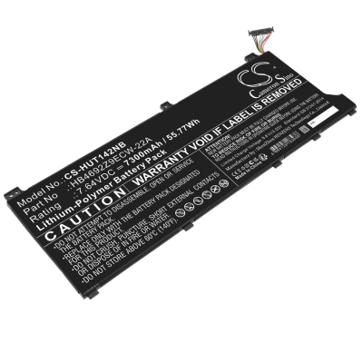 Аккумулятор Huawei, MateBook D 15 Ryzen 5 5500U, MagicBook 14 2020, 7300 мАч, CS фото 1