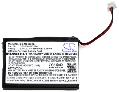 Аккумулятор Radio Shack | SkyGolf | FireDogGolf, 55026650, SG1, SG2, 1350 мАч, CS фото 3