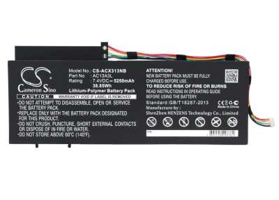 Аккумулятор Acer, Aspire P3-171, Aspire P3-171-6820, Aspire P3-171-3322Y2G06as, 5250 мАч, CS фото 1