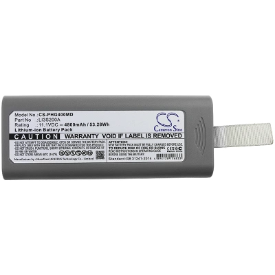 Аккумулятор Philips, G40, GS10, GS20, 4800 мАч, CS фото 2