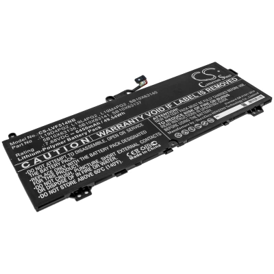 Аккумулятор Lenovo, IdeaPad Flex 5 1470, Flex 5 CB-13IML05 82B80006UX, Flex 5 CB-13IML05 82B8000RAU, 6450 мАч, CS фото 1