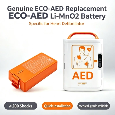 Батарея Medical Econet, ECO-AED Auto, ECO-AED Semi, 2800 мАч, CS фото 7