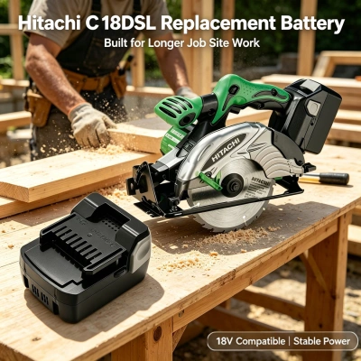 Аккумулятор Hitachi, DV 18DBL, DH 18DSL, DS 18DBL, 1500 мАч, CS фото 6