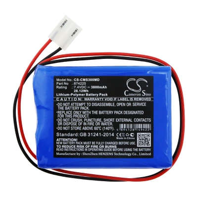 Аккумулятор CONTEC, ECG-300G, ECG300GT, 3800 мАч, CS фото 4