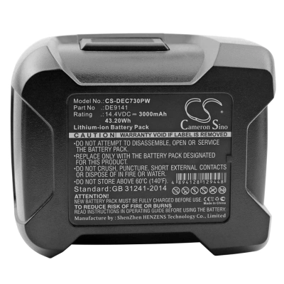 Аккумулятор DeWalt | Wurth, DC733K2, DC731KA, DC735KA, 3000 мАч, CS фото 3