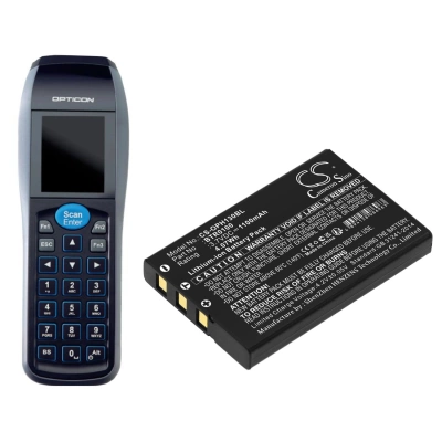 Аккумулятор ТСД Opticon H13, OPH-1003, OPH-1004, OPH-1005, OPH-3000, OPH-3001, OPL-9815, PX001, 1100 mAh, CS фото 2