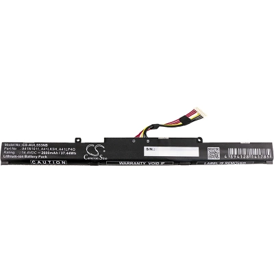 Аккумулятор Asus, GL553VD, GL553VD-1A, GL553VD-1B, 2600 мАч, CS фото 6