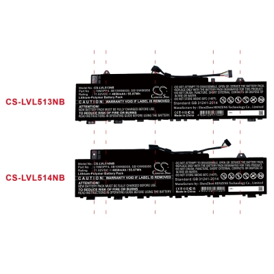 Аккумулятор Lenovo, IdeaPad 5 14ARE05, Ducati 5 82ES000DAU, IdeaPad 5 15ARE05-81YQ006JMH, 4850 мАч, CS фото 3
